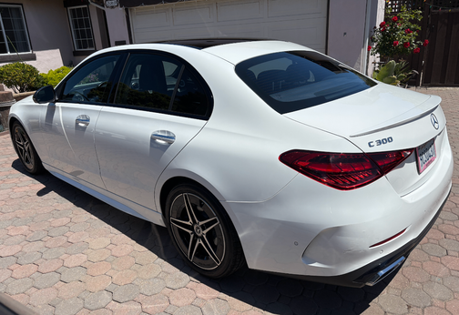 White 2022 Mercedes-Benz C-Class C 300