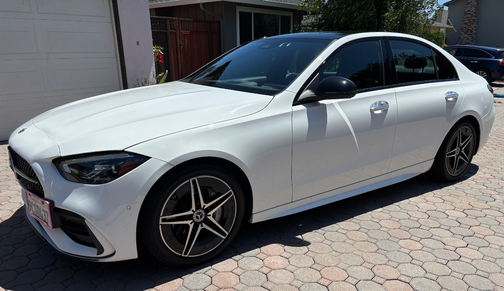 White 2022 Mercedes-Benz C-Class C 300