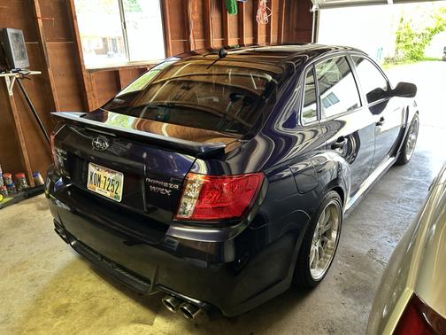 Blue 2013 Subaru Impreza WRX Limited