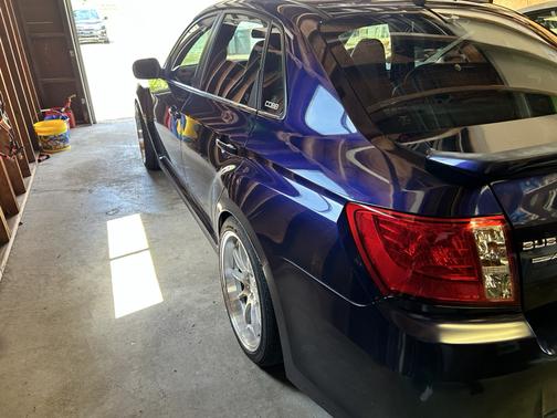 Blue 2013 Subaru Impreza WRX Limited