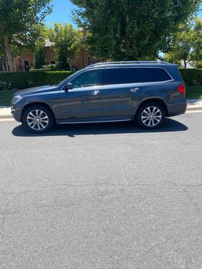 Gray 2015 Mercedes-Benz GL-Class GL 450 4MATIC