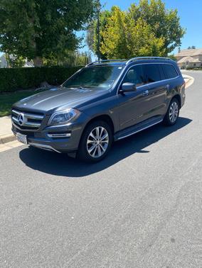 Gray 2015 Mercedes-Benz GL-Class GL 450 4MATIC