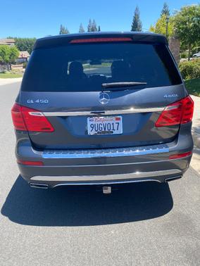 Gray 2015 Mercedes-Benz GL-Class GL 450 4MATIC
