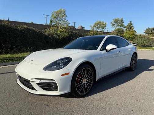 White 2017 Porsche Panamera Panamera Turbo