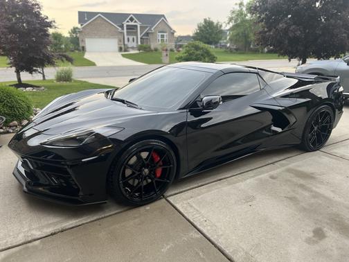 Black 2022 Chevrolet Corvette Stingray w/2LT