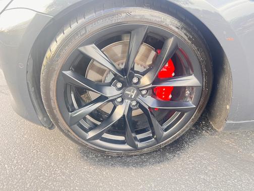 Gray 2022 Tesla Model 3 Performance