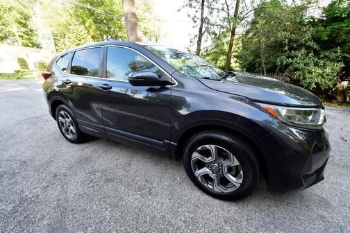 Gray 2019 Honda CR-V EX