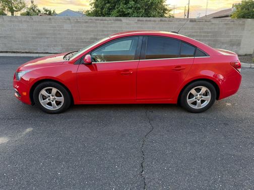 Red 2016 Chevrolet Cruze Limited 1LT