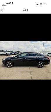 Black 2023 Hyundai ELANTRA Limited