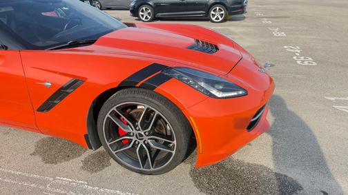 Orange 2019 Chevrolet Corvette Stingray