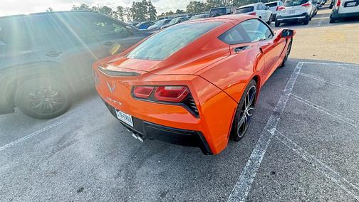 Orange 2019 Chevrolet Corvette Stingray
