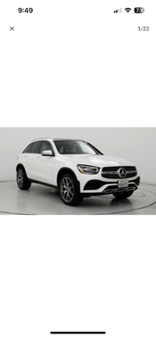 White 2021 Mercedes-Benz GLC 300 Base