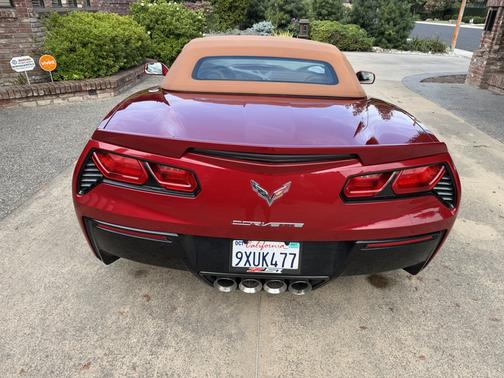 Red 2014 Chevrolet Corvette Stingray Z51