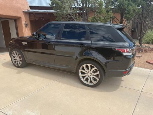 Black 2015 Land Rover Range Rover Sport Supercharged