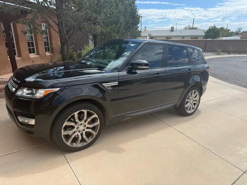 Black 2015 Land Rover Range Rover Sport Supercharged