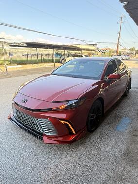 Red 2025 Toyota Camry LE