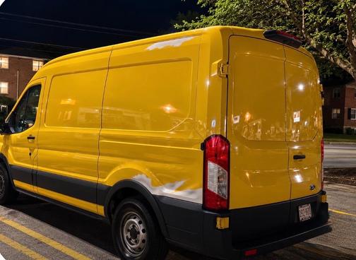 Yellow 2018 Ford Transit-150 Base