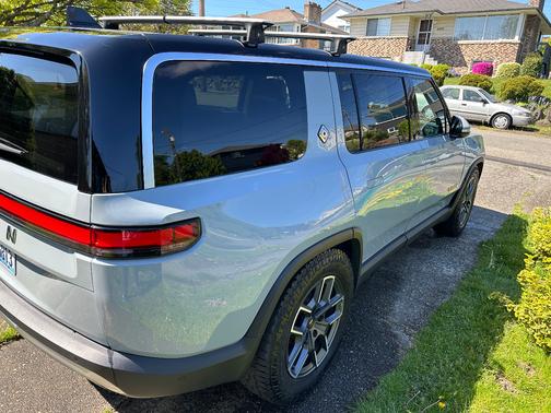 Gray 2023 Rivian R1S Adventure Quad-Motor Large Package