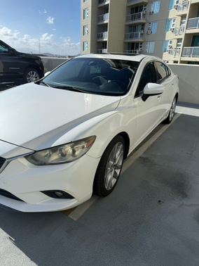 White 2015 Mazda Mazda6 i Touring