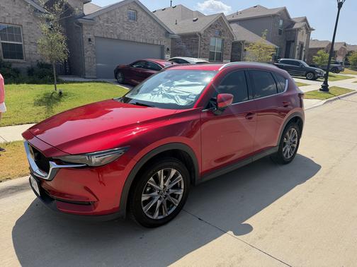 Red 2019 Mazda CX-5 Grand Touring Reserve