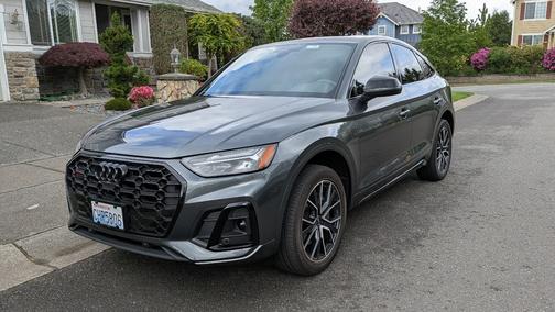 Gray 2023 Audi SQ5 Sportback 3.0T Premium Plus