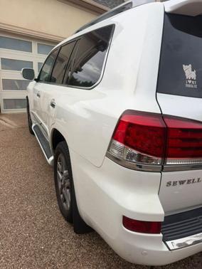 White 2014 Lexus LX 570 Base