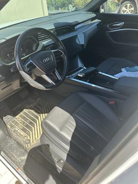White 2023 Audi e-tron Sportback S Line Premium Plus