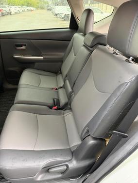 White 2014 Toyota Prius v Five