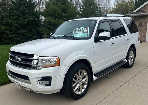 White 2017 Ford Expedition Limited