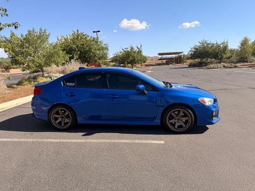 Blue 2018 Subaru WRX Premium