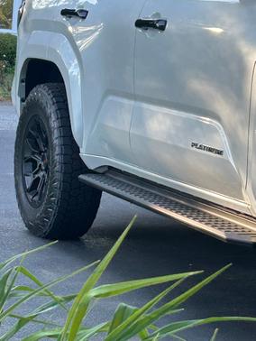 White 2026 Toyota 4Runner Hybrid Platinum