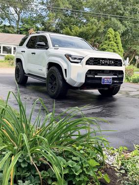 White 2026 Toyota 4Runner Hybrid Platinum