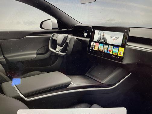 White 2022 Tesla Model S Long Range