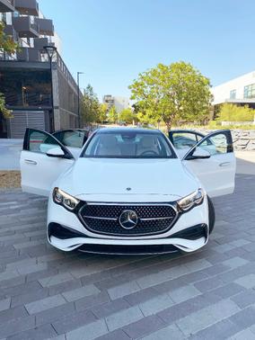 White 2025 Mercedes-Benz E-Class E 350