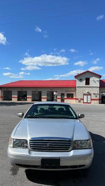 Silver 2003 Ford Crown Victoria LX