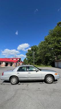 Silver 2003 Ford Crown Victoria LX