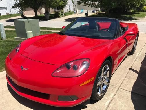 Red 2008 Chevrolet Corvette Base
