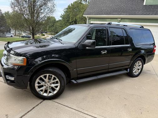 Black 2017 Ford Expedition EL Limited