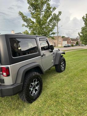 Gray 2015 Jeep Wrangler Sport