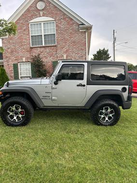 Gray 2015 Jeep Wrangler Sport