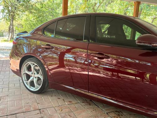 Red 2019 Alfa Romeo Giulia Ti