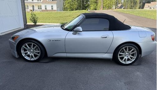 Silver 2002 Honda S2000 Base