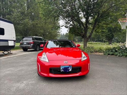 Red 2015 Nissan 370Z Touring Sport