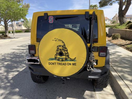 Yellow 2015 Jeep Wrangler Unlimited Rubicon