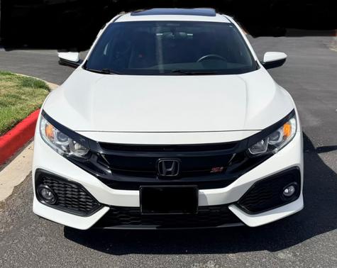 White 2019 Honda Civic Si Base