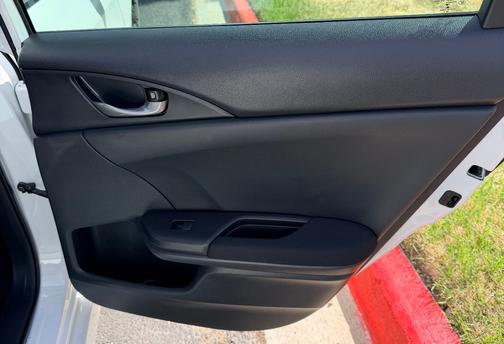 White 2019 Honda Civic Si Base