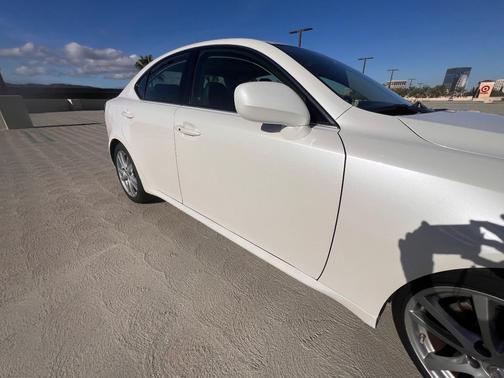 White 2007 Lexus IS 250 Base