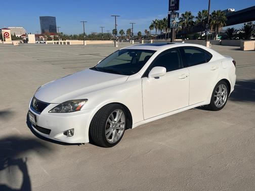 White 2007 Lexus IS 250 Base