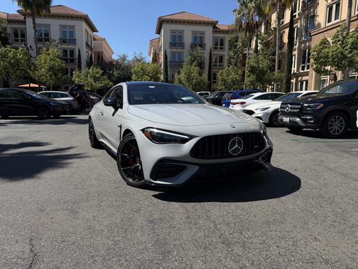 Gray 2026 Mercedes-Benz AMG CLE 53 4MATIC+