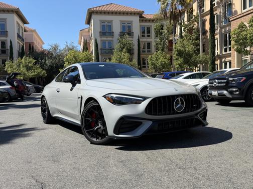 Gray 2026 Mercedes-Benz AMG CLE 53 4MATIC+